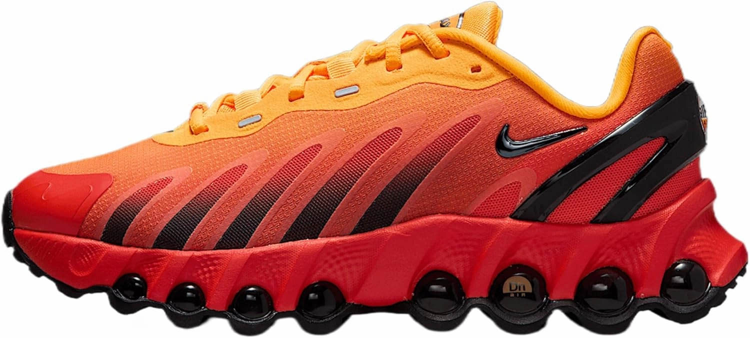 Nike Air Max Dn8 Big Kids' Shoes (HF7310-800, Team Orange/Laser Orange/Black/Black)
