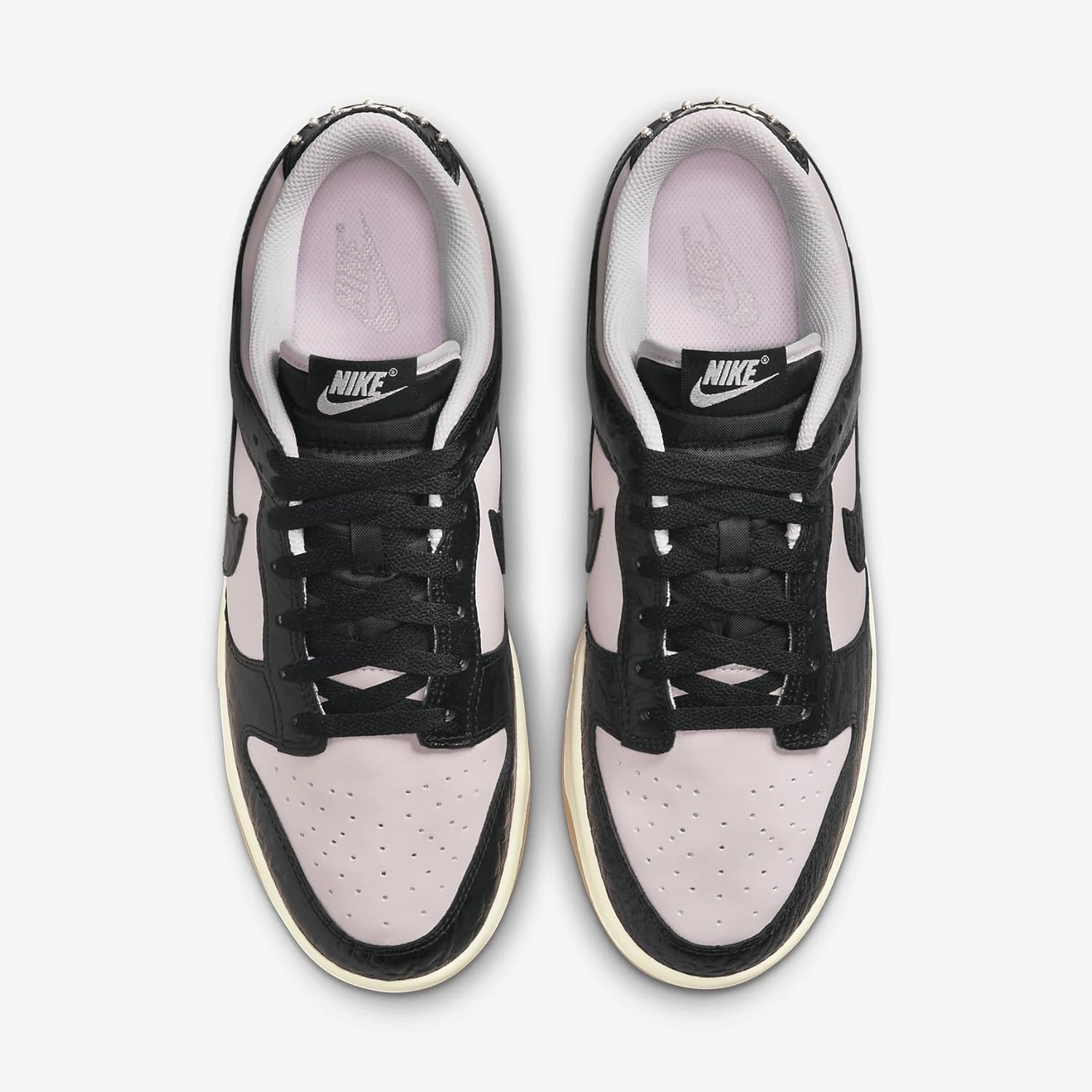 Nike Dunk Low Retro Men's Shoes (HF9191-001, Platinum Violet/Pink Foam/Coconut Milk/Black)