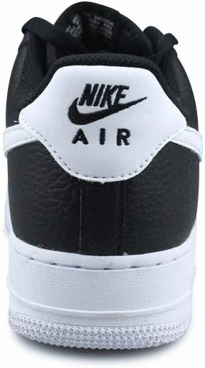 Nike Mens AIR Force 1 '07 Low (CT2302-002, Black/White)