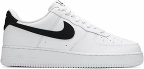 Nike Mens AIR Force 1 '07 Low (CT2302-100, White/Black)