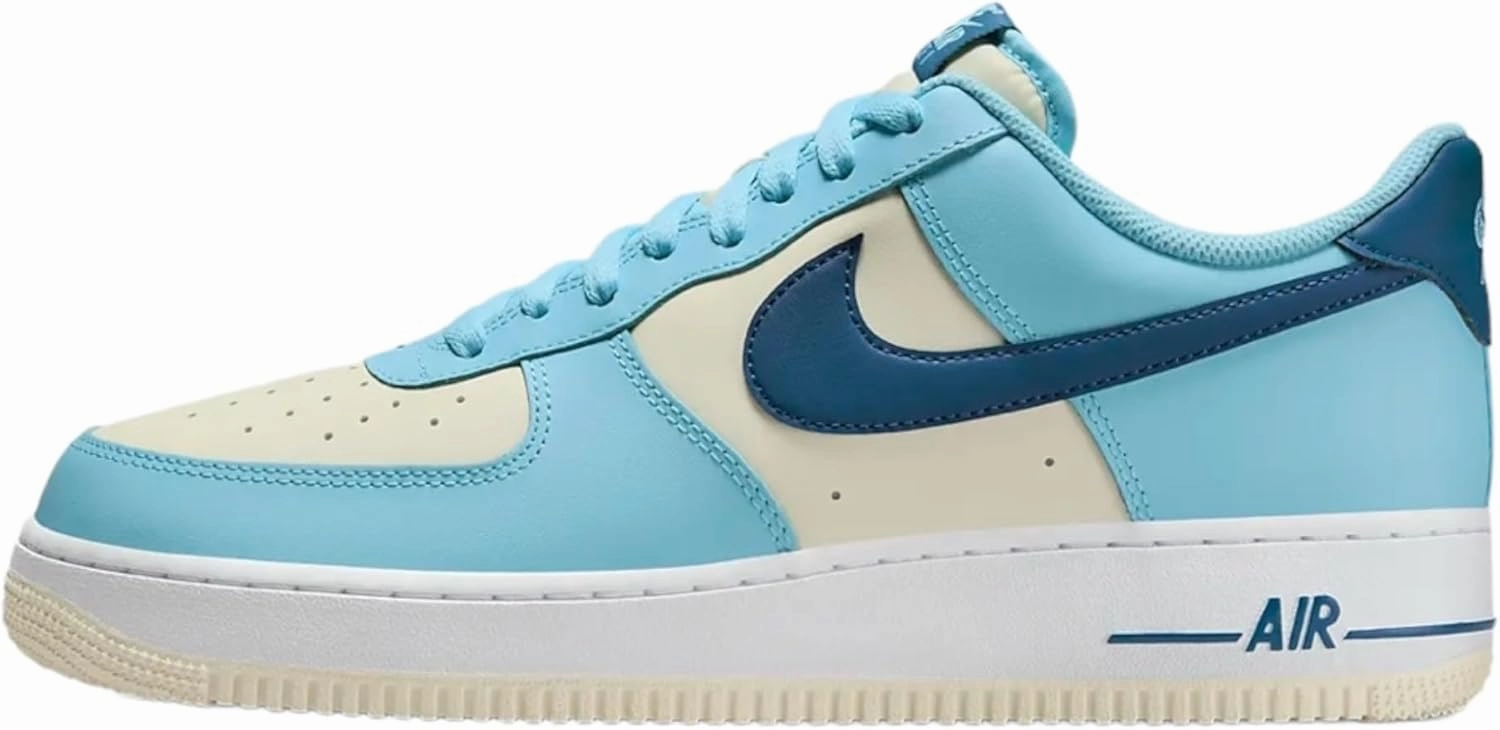 Nike Mens Air Force 1 Low Aquarius Blue/Court Blue HF4837-407 - Size 10.5