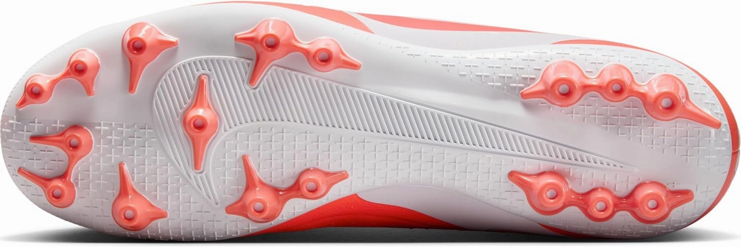 Nike Tiempo Legend 10 Academy Artificial-Grass Low-Top Soccer Cleats (DV4340-800, Hot Lava/White)