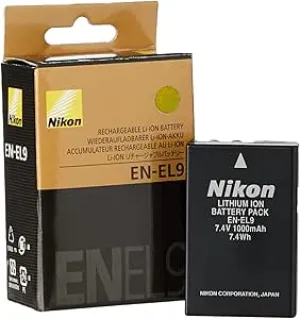 Nikon EN-EL9 Lithium-ion Rechargeable Camera Replacement Battery