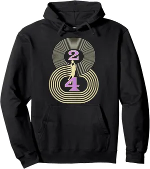 Number 8 and 24 Basketball Sport Memorial Pullover Hoodie