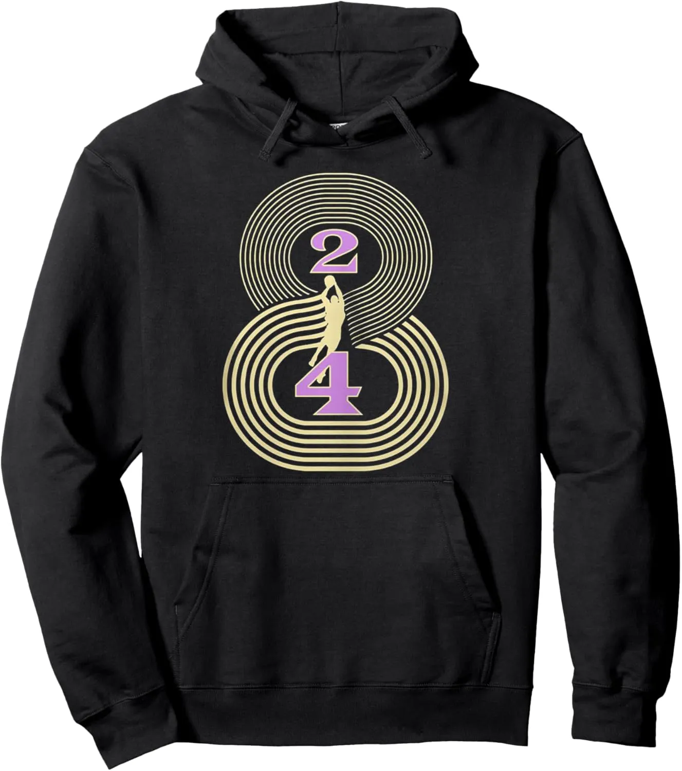 Number 8 and 24 Basketball Sport Memorial Pullover Hoodie
