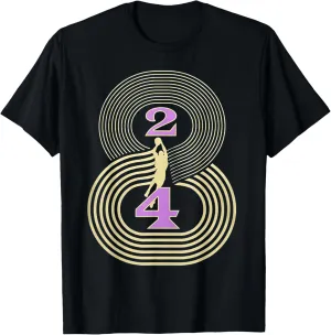 Number 8 and 24 Basketball Sport Memorial T-Shirt