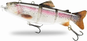 ods lure Robotic Swimming Lure USB Rechargeable LED Light 4-Segement Multi Jointed Swimbait Electric Bait Fishing Tackle