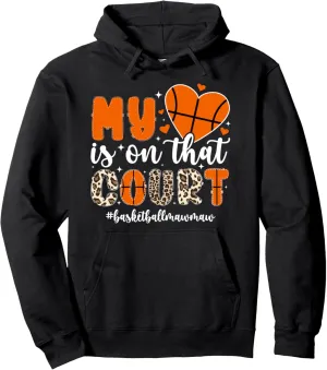 On That Court Basketball Mawmaw Basketball Player Mawmaw Pullover Hoodie