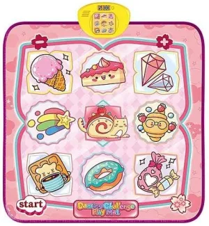 [Pack of 2] Cake Dance Mat for Kids Electronic Music Dance Pad with 6 Modes Built-in Music Adjustable Volume Optimal Gift for Boys Girls Aged 3  Years Old