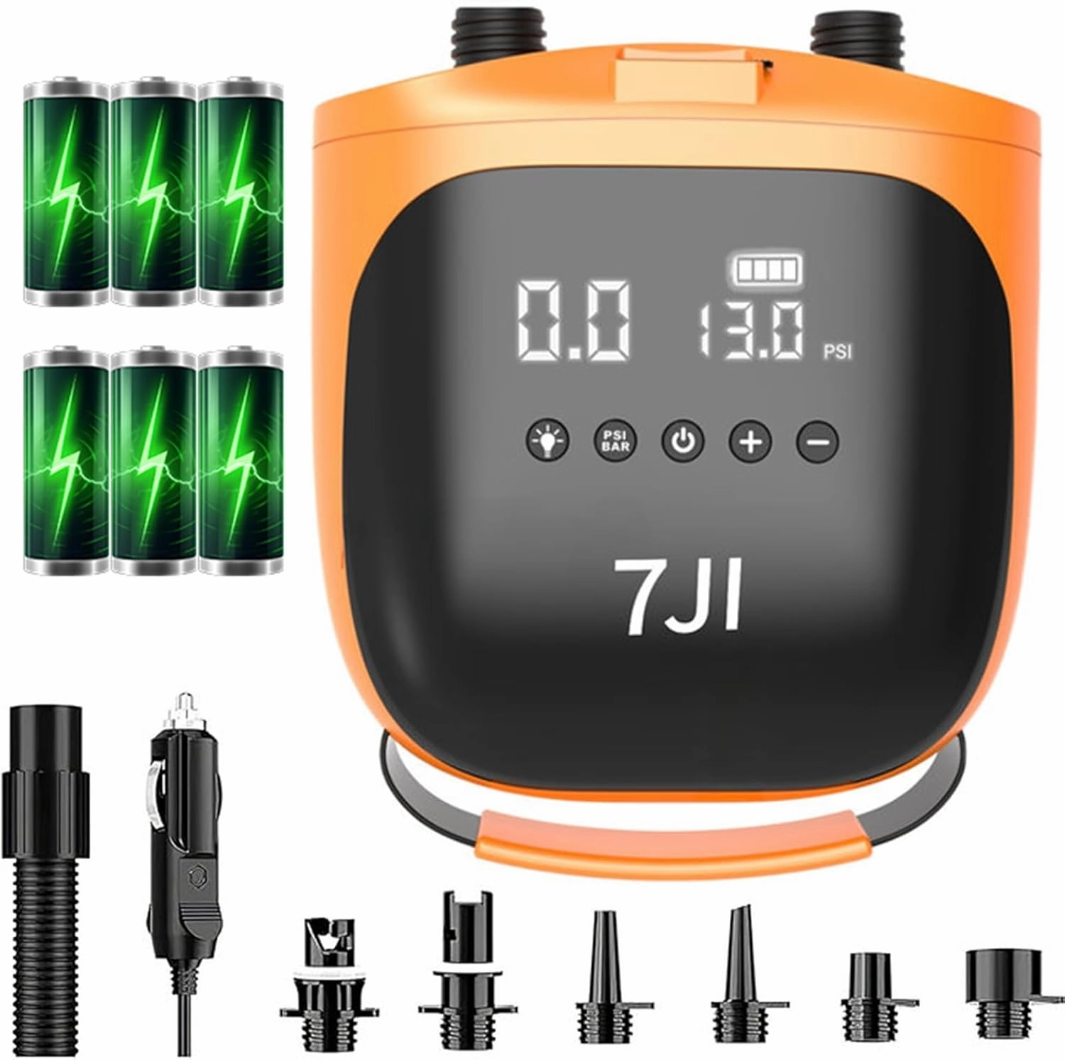 Paddle Board Pump Electric 20PSI The Puffer Pro, Portable SUP Pump, Dual-Stage Inflation & Auto-Off Air Pump for Stand up Paddle Boards, Kayak, Inflatables, Boats, Tent, Kite Wings