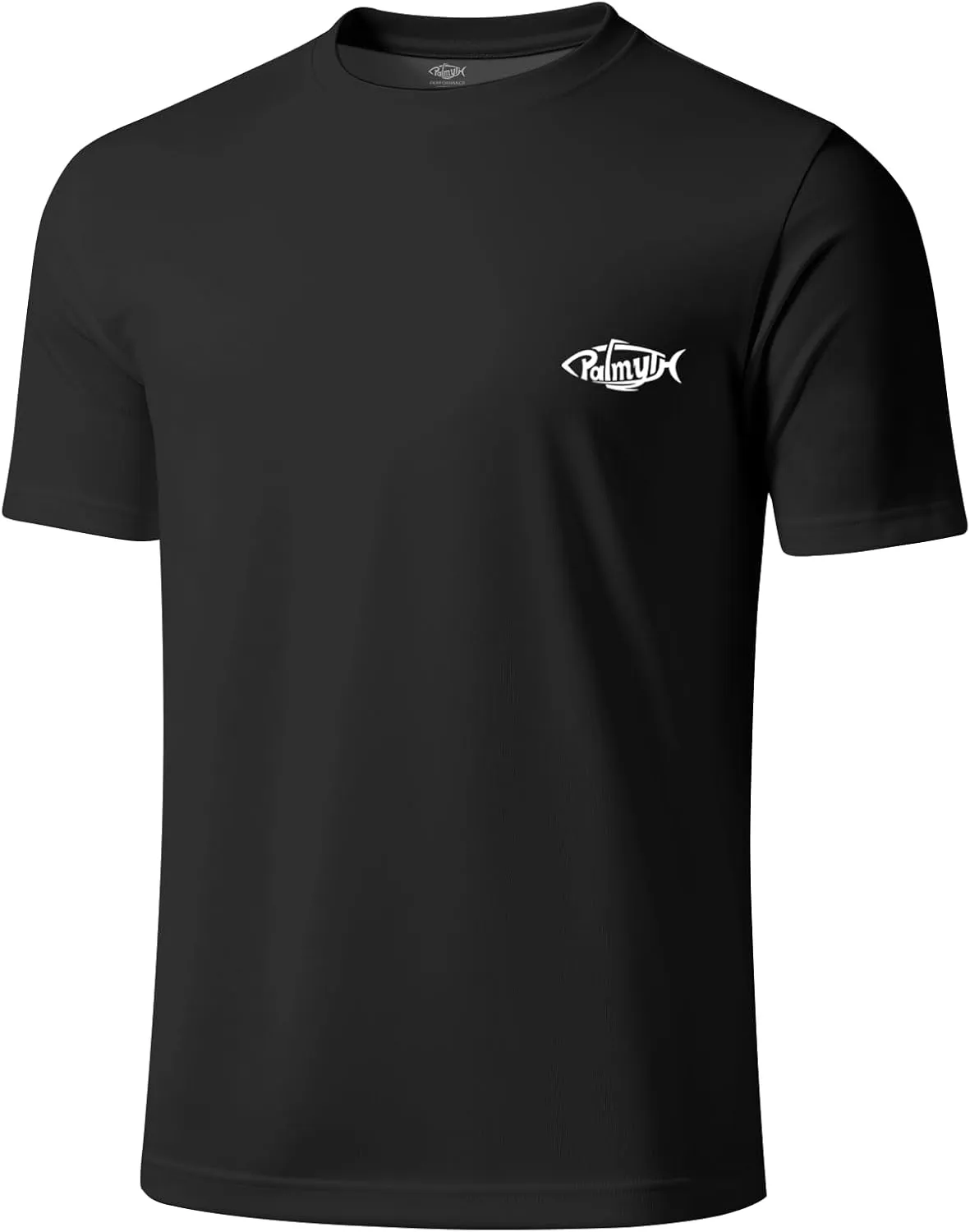Palmyth Fishing Shirts for Men Short Sleeve Sun Protection T Shirt UPF 50  Quick Dry Tee