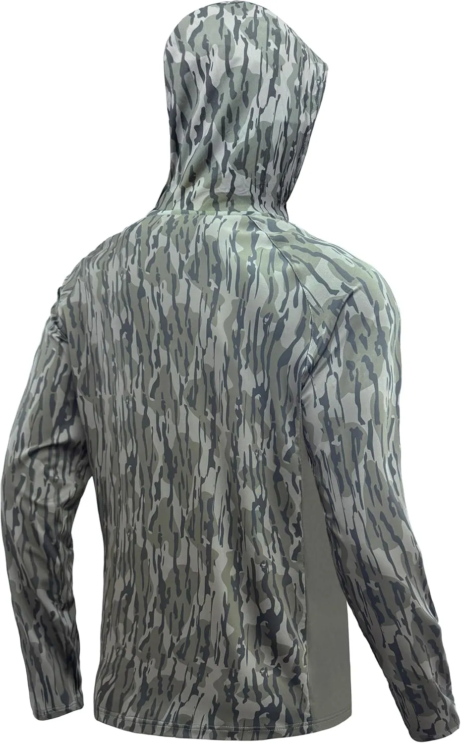 Palmyth Hunting Hoodie with Mask for Men Long Sleeve Sun Protection UV UPF 50  Camo Fishing Shirts