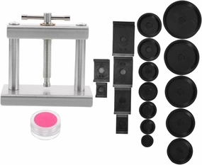 PartyKindom Watchmaker Press Tool Set for Quartz Watch Repair Battery Replacement Case Opener Watch Band Repair Kit