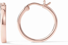 PAVOI 14K Gold Plated 925 Sterling Silver Post Lightweight Hoops | 20mm - 30mm Earring | Gold Hoop Earrings for Women