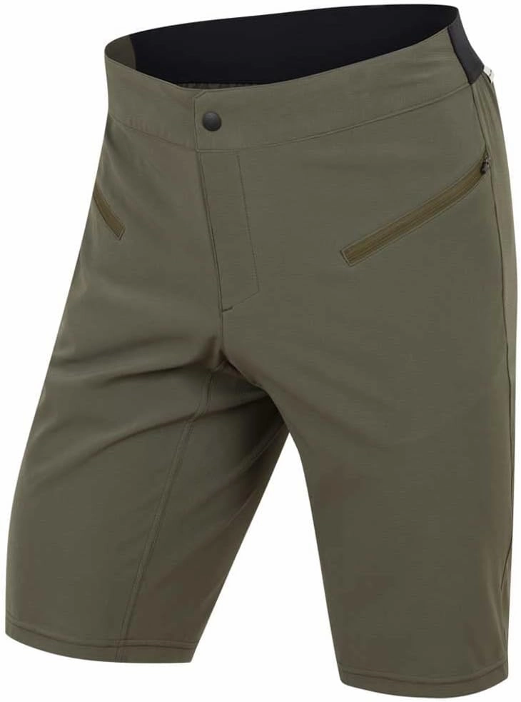 PEARL IZUMI Men's Canyon Short, Comfortable Durable Mountain Bike Short with Detachable Chamois Liner & Two Zippered Pockets