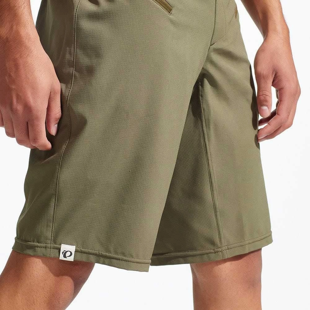 PEARL IZUMI Men's Canyon Short, Comfortable Durable Mountain Bike Short with Detachable Chamois Liner & Two Zippered Pockets