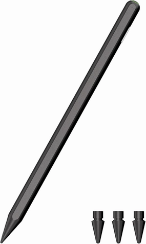 Pencil Pro for iPad 2018-2025, IPencil with 15 Min Quick Charge & Power Indicator & Palm Rejection & Tlit Sensitivity, Stylus Pen for iPad 6-11, Air 3-5/M2/M3, Mini 5-6, Pro (11"/12.9" 3-6/13"/M4)