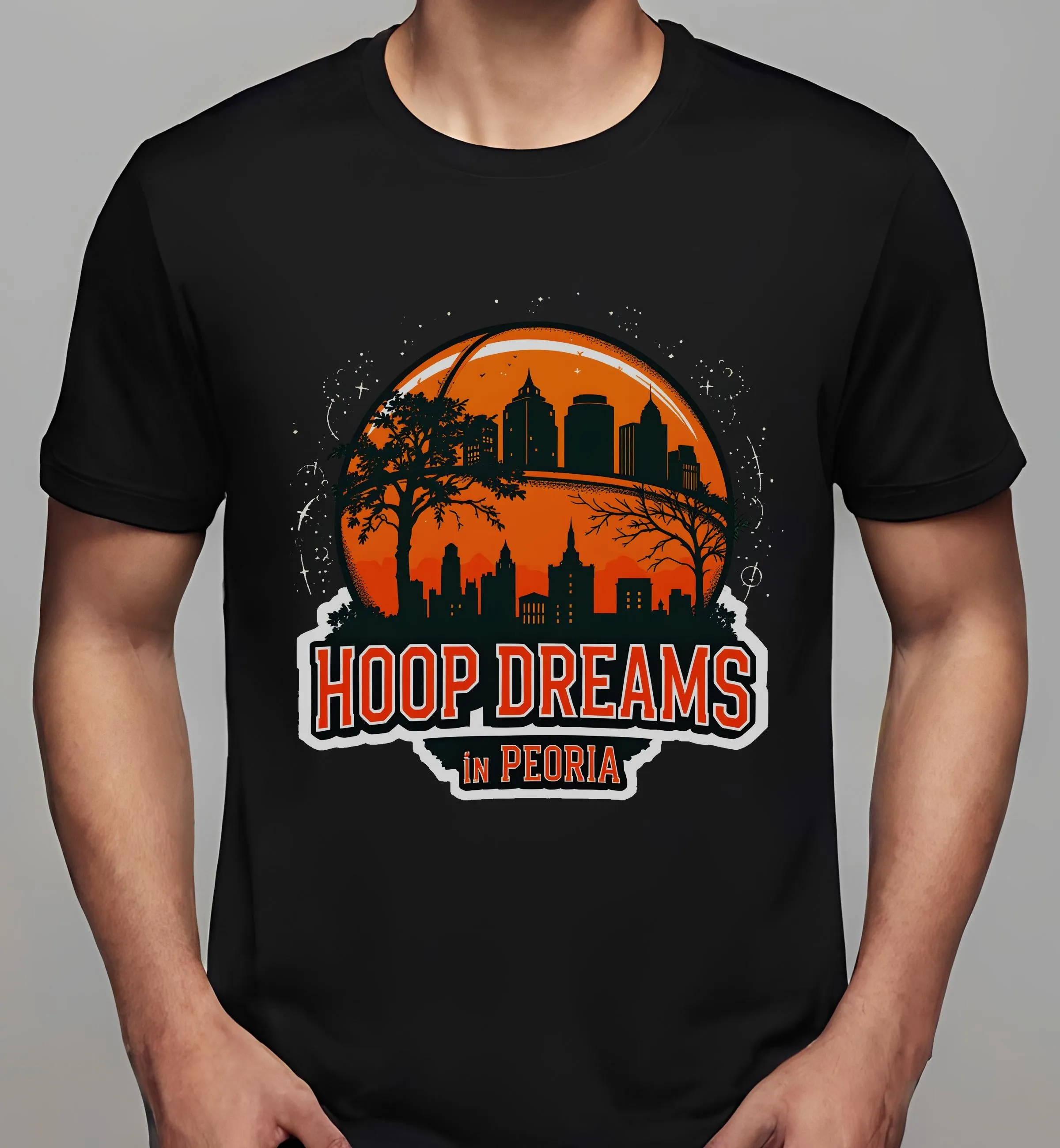 peoria il shirt: Hoop Dreams Peoria | Classic T-Shirt (Unisex)