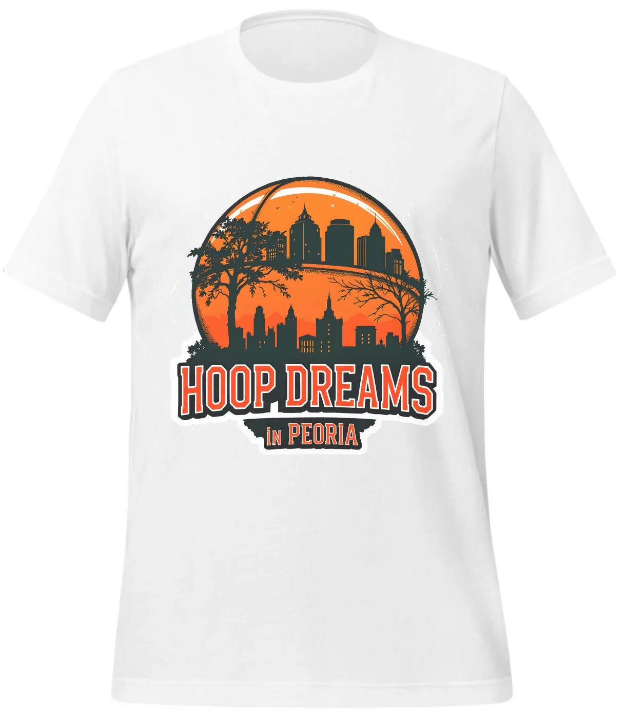 peoria il shirt: Hoop Dreams Peoria | Classic T-Shirt (Unisex)