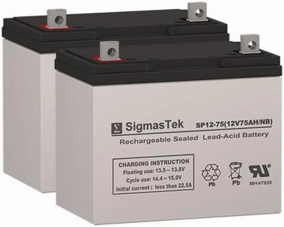 Permobil Robo Wheelchair Deep Cycle Battery 12V 75AH Replacement