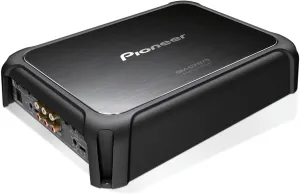 Pioneer GM-DX975 - Powerhouse Amplifier with 2,000 Watts, Class-D Technology, 5-Channel, Variable Low-Pass Filter, Compact Design, and Remote Bass Boost Control