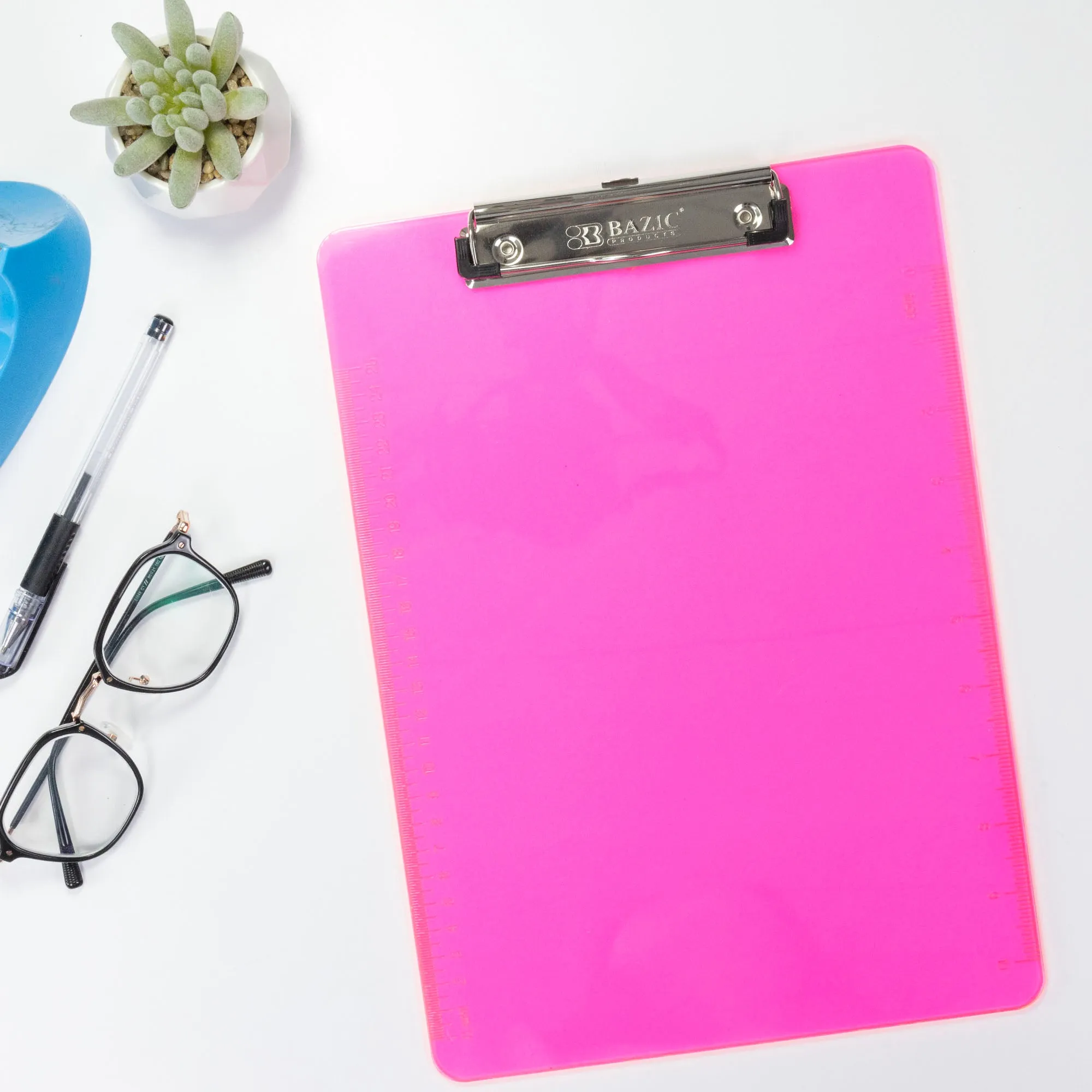 Plastic Clipboard Standard Size w/ Low Profile Clip