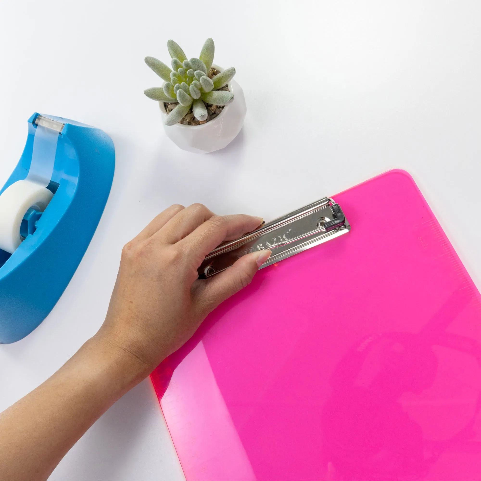 Plastic Clipboard Standard Size w/ Low Profile Clip