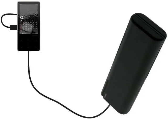 Portable AA Battery Pack Designed for The Cowon iAudio 10 / i10 - Powered by 4 X AA Batteries to Provide Emergency Charge. Built Using TipExchange Technology