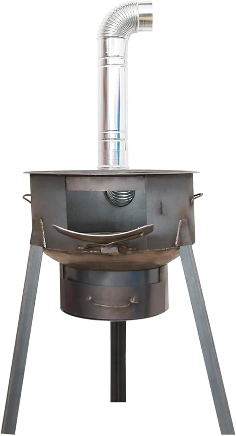 Portable Kerosene Stove, 9800W Outdoor Fuel Oil Cooking Stove for Gasoline/Diesel/Alcohol, Hiking, Camping, Picnic Burner for 2-5 People with Fuel Injectors & Accessories(43CM)