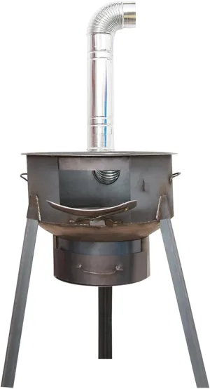 Portable Kerosene Stove, 9800W Outdoor Fuel Oil Cooking Stove for Gasoline/Diesel/Alcohol, Hiking, Camping, Picnic Burner for 2-5 People with Fuel Injectors & Accessories(43CM)