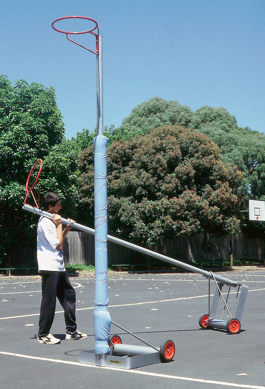 Portable Netball Posts - Adjustable Rings