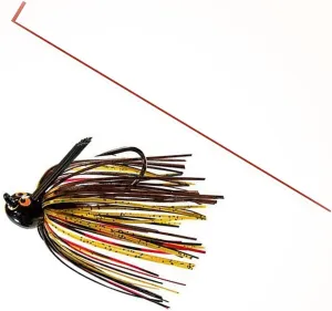 Power Finesse Jig 1/4 Oz Natural Craw Cross Eye Highly Efficient Lures for Various Kinds of Fish Jagg0le2365