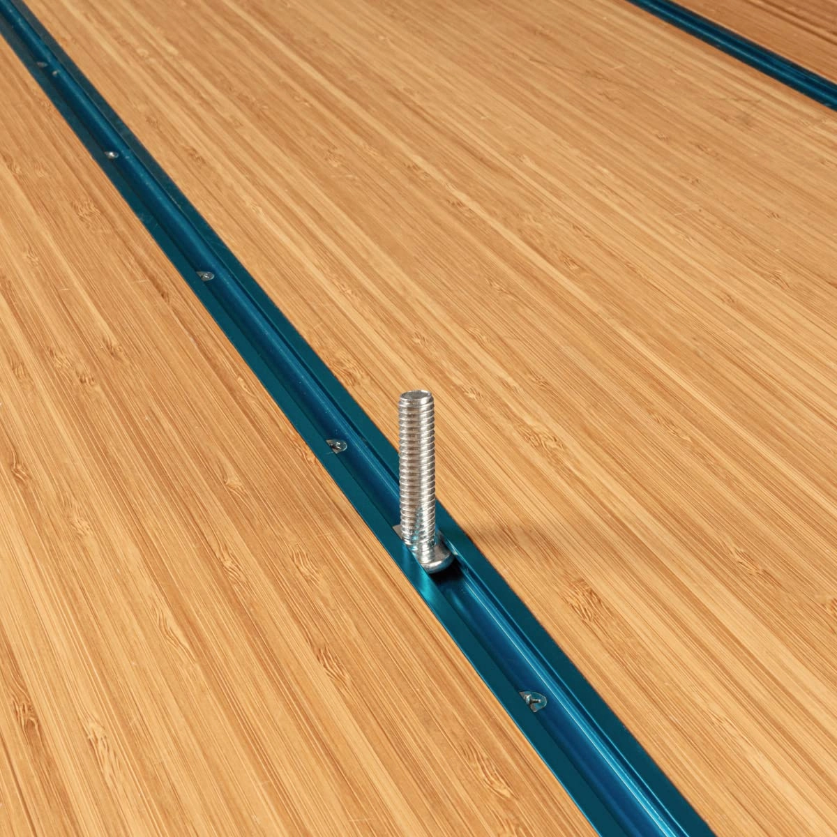 POWERTEC 5/16"-18 T Track Bolts - 40 Pack, 1 Inch Long for Universal T Track, Accessories for Woodworking Jigs and Fixtures