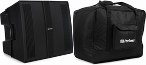 PreSonus CDL12P Constant Directivity Loudspeaker | 2-Way Speaker with Dante Network Audio | Portable PA System for Live Sound | Includes Protective Tote Bag for Easy Transport and Safe Storage