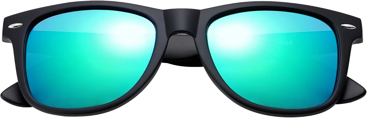 Pro Acme Semi-Rimless Polarized Sunglasses UV 400 Protection for Women Men