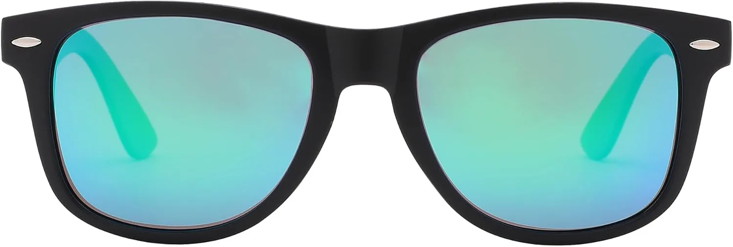 Pro Acme Semi-Rimless Polarized Sunglasses UV 400 Protection for Women Men