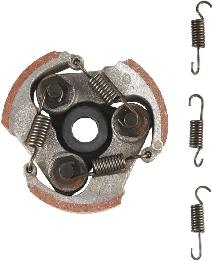 PRO BAT 3Pcs 3 Shoes Centrifugal Clutch Pad for 2 Stroke 43cc 47cc 49cc Pocket Mini PIT Quad Dirt Bike ATV