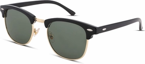 Pro Acme Semi-Rimless Polarized Sunglasses UV 400 Protection for Women Men