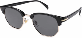Pro Acme Semi-Rimless Polarized Sunglasses UV 400 Protection for Women Men