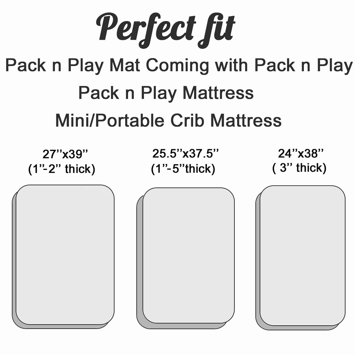 Pro Goleem Satin Pack n Play Playard Sheet Great for Baby Hair Soft Silk Feeling 27x39 Inch Fitted Portable Mini Crib Sheet Playard Mattress Cover for Girls Lavender