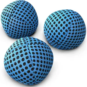 Professional Juggling Balls Set: Soft, Durable, and Non-Slip for Beginners & Pros - Indoor & Outdoor Fun, Skill Development & Stress Relief - 3 Pack with Carry Bag