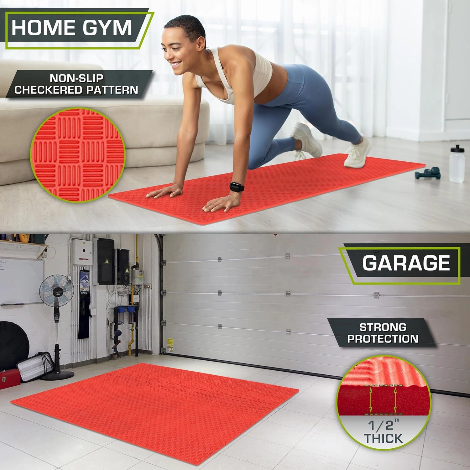 ProsourceFit Exercise Puzzle Mat
