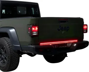 Putco 48" Blade LED Tailgate Light Bar Red/White LEDs & Plug-N-Play Quick Connect Harness - Fits Chevy Colorado, GMC Canyon 2015-2022 / Toyota Tacoma 2016-2025/ Jeep Gladiator 2020-2025