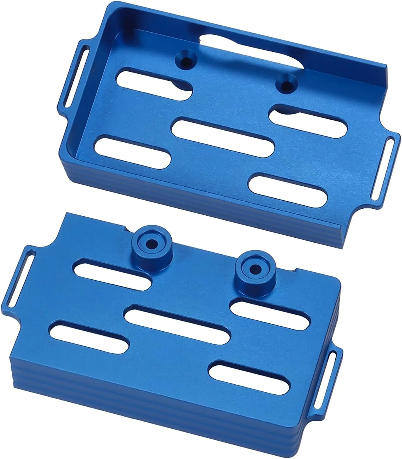 Racing Car Battery Mounts Plate Tray, Battery Bracket Expansion Plate for Traxxas TRX4M 1/18 RC Crawler Car