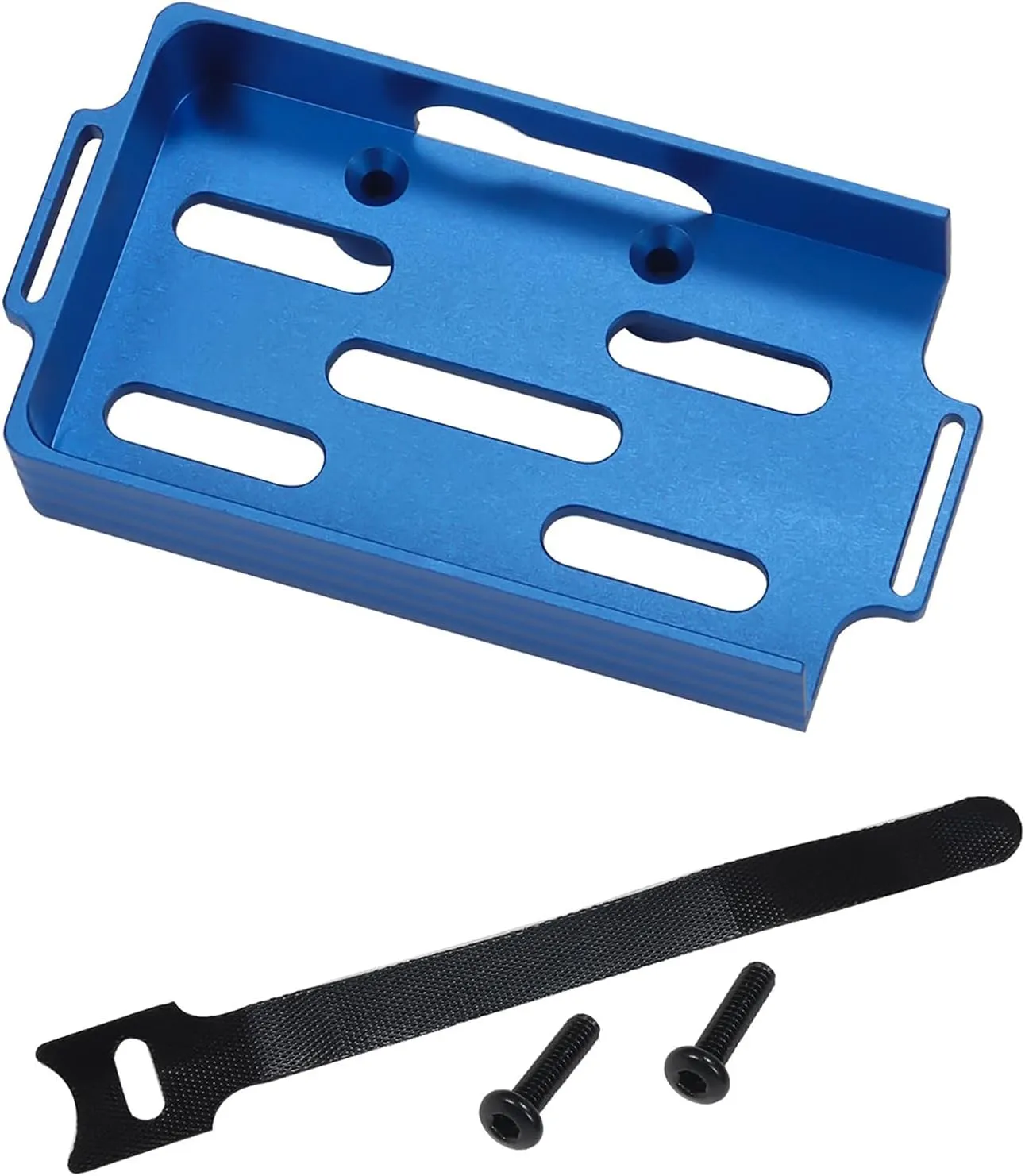 Racing Car Battery Mounts Plate Tray, Battery Bracket Expansion Plate for Traxxas TRX4M 1/18 RC Crawler Car