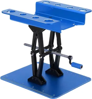 RC Car Repair Stand RC Car Maintenance Stand RC Car Workstation with Anti Slip Pad Hand Crank Lift Height Adjustment 2.36-5.51 Inches for 1/8 1/10 1/12 1/16 RC Cars