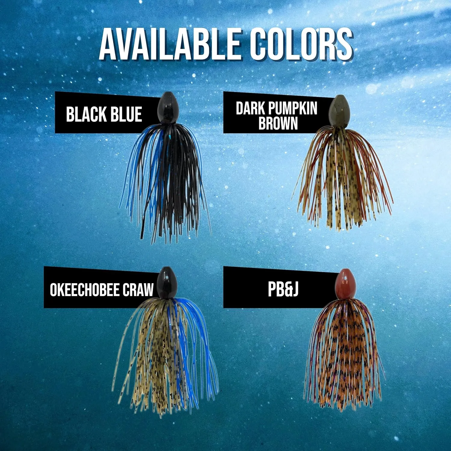 Reaction Tackle Skirted Tungsten Punch Rigs/Tungsten Fishing Weights with Skirt for Bass Fishing/Punch Through Heavy Cover and Thick Vegetation