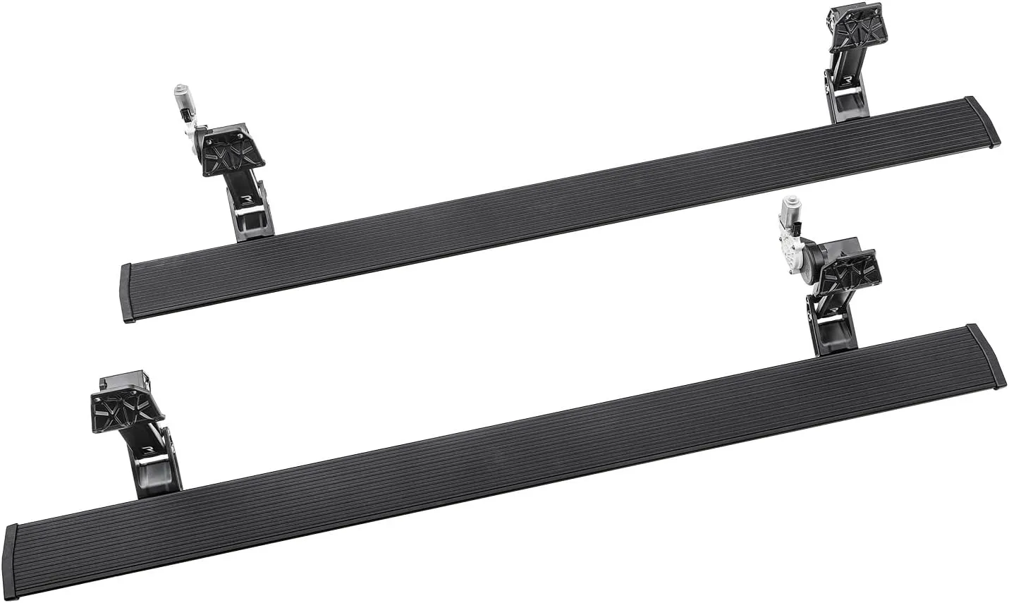 RealTruck AMP Research PowerStep Plug-N-Play Power Running Boards with LED Step Lights for 2015-2020 Escalade, Chevrolet Suburban/Tahoe, GMC Yukon - Electric Powerstep & Retractable Truck Steps