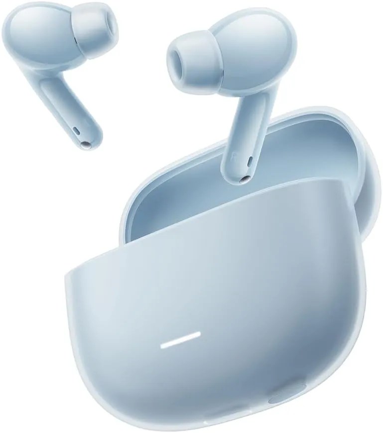 Redmi Buds 6 Lite - in-Ear Headphones, Dynamic 40dB Active Noise Cancellation, up to 37 Hours Battery Life, Titanium Membrane with 4 Sound Settings, AI Noise Cancellation, Google Fast Pair, Blue