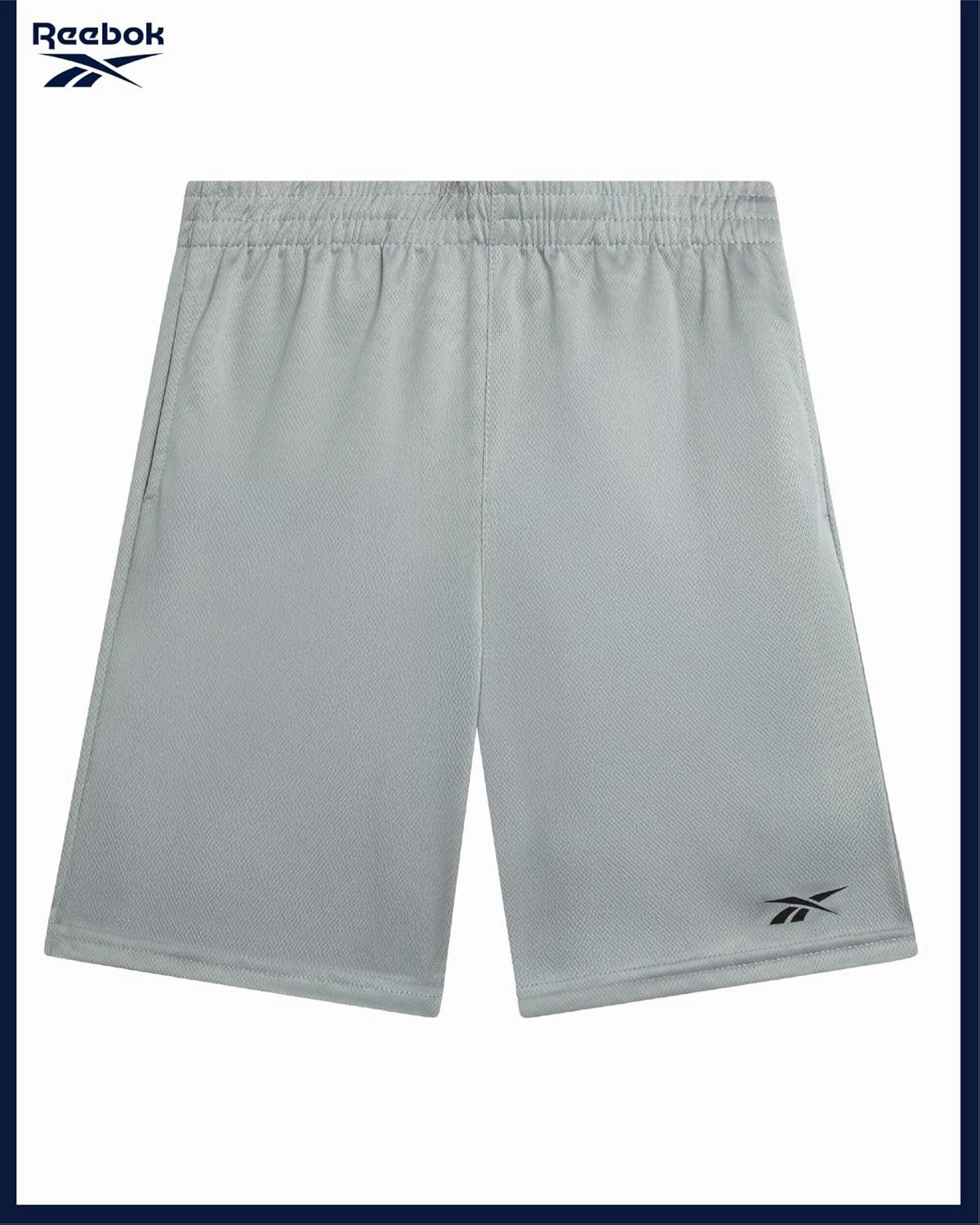 Reebok Boys Basketball Shorts 2 Pack – Mesh Athletic Shorts for Boys, Gym Shorts for Basketball, Running, and Everyday Play